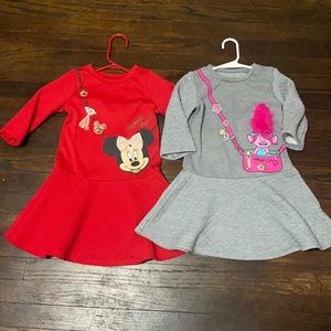 Bundle size 5 girls character dresses